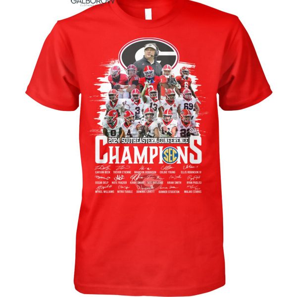 Georgia Bulldogs SEC Champs Southeastern Conference Champions 2024 T-Shirt