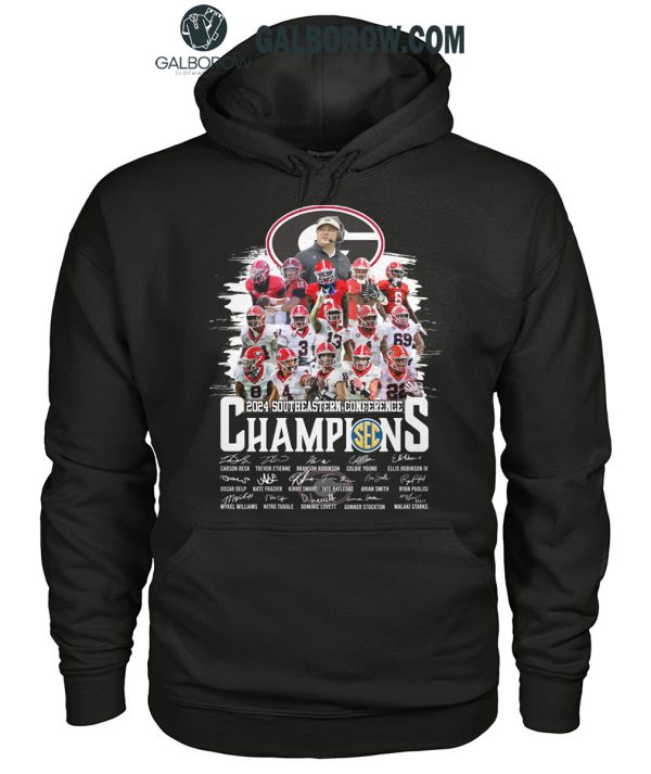 Georgia Bulldogs SEC Champs Southeastern Conference Champions 2024 T-Shirt