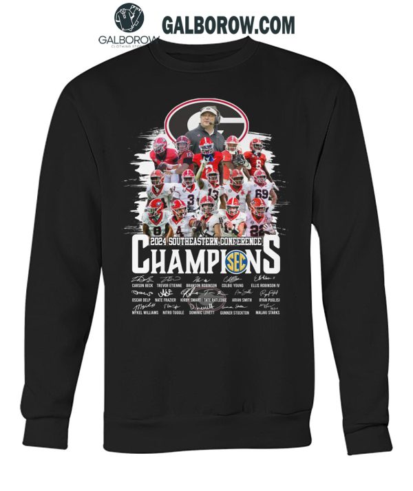 Georgia Bulldogs SEC Champs Southeastern Conference Champions 2024 T-Shirt