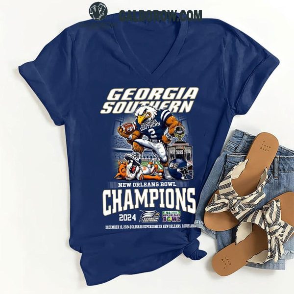 Georgia Southern Eagles New Orleans Bowl Champs 2024 T-Shirt