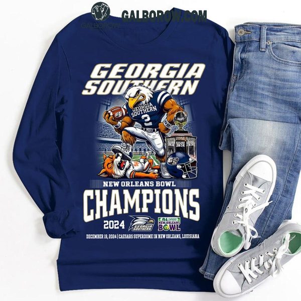 Georgia Southern Eagles New Orleans Bowl Champs 2024 T-Shirt