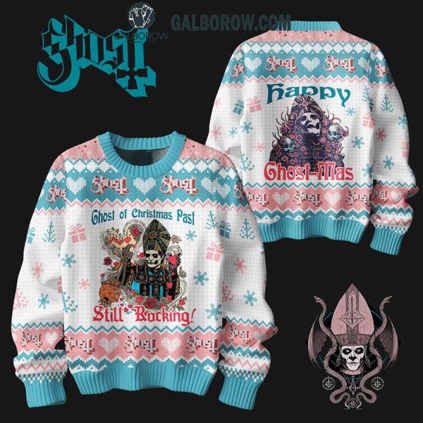 Ghost Of Christmas Past Still Rocking Happt Ghostmas Ugly Sweater