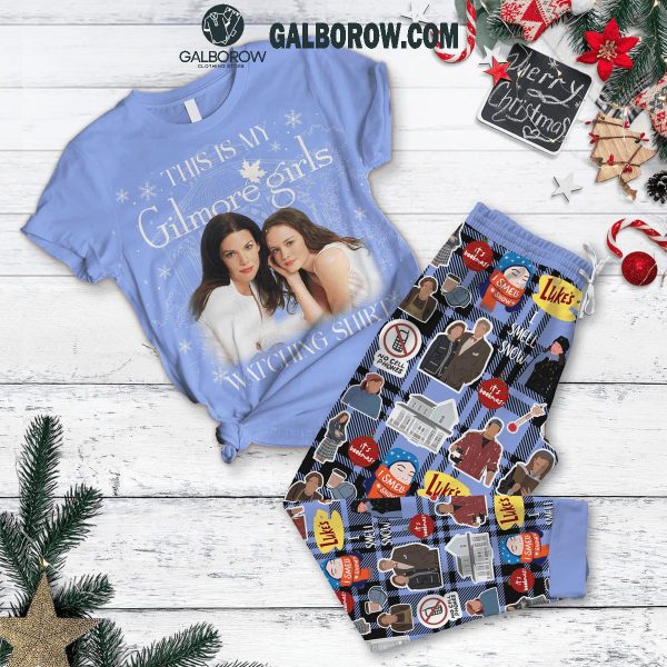 Gilmore Girls This Is My Watching Shirts 2024 Fleece Pajamas Set