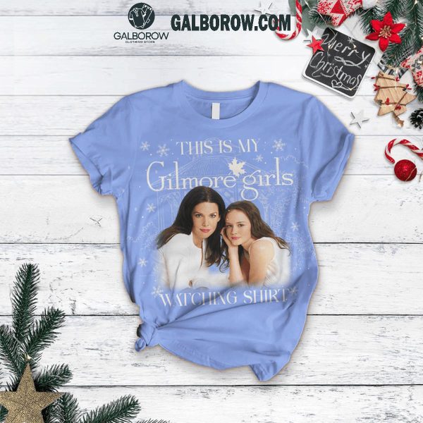 Gilmore Girls This Is My Watching Shirts 2024 Fleece Pajamas Set