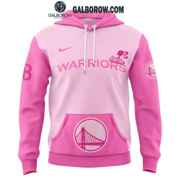 Golden State Warriors Barbie In The Barbie World 2024 Personalized Hoodie T-Shirt