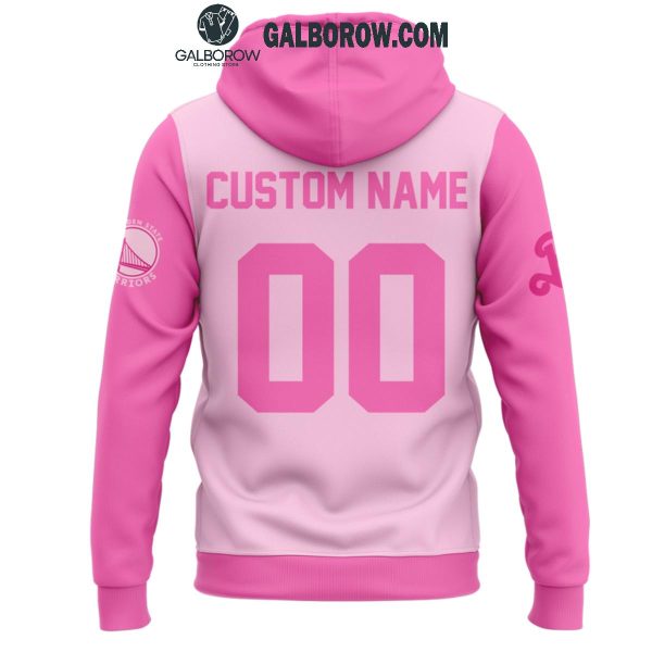 Golden State Warriors Barbie In The Barbie World 2024 Personalized Hoodie T-Shirt