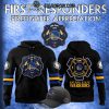 Detroit Lions Honoring 2024 Firefighter Appreciation Night Hoodie T-Shirt