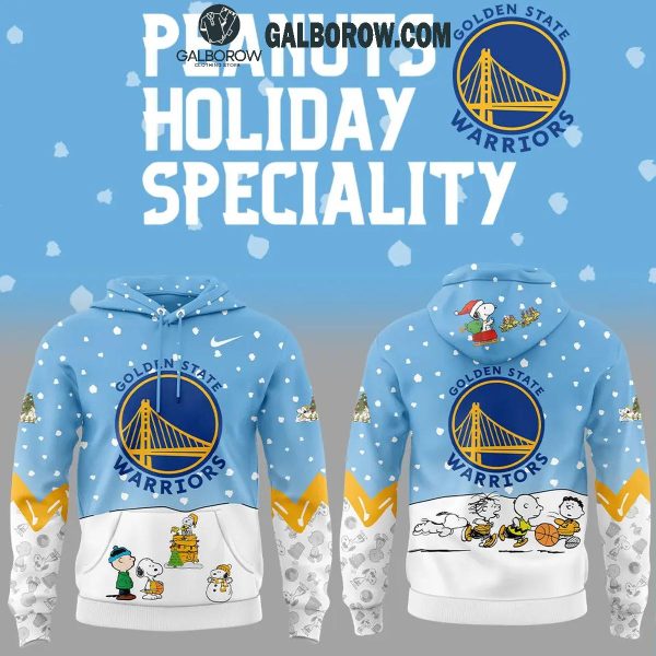 Golden State Warriors Peanuts Snoopy Christmas Days NBA 2024 Hoodie T-Shirt