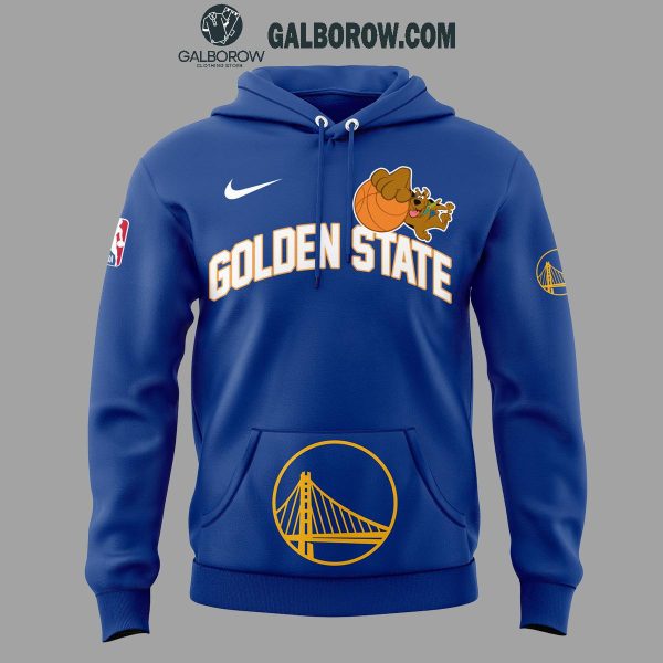 Golden State Warriors Scooby-Doo Night Winter 2024 Hoodie T-Shirt