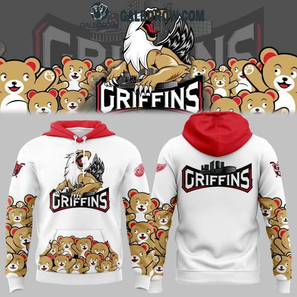 Grand Rapids Griffins 2024 Celebrating Teddy Toss Hoodie T-Shirt