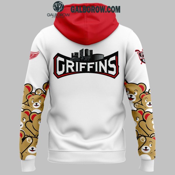 Grand Rapids Griffins 2024 Celebrating Teddy Toss Hoodie T-Shirt