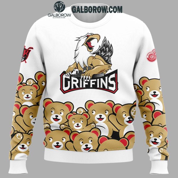 Grand Rapids Griffins 2024 Celebrating Teddy Toss Hoodie T-Shirt