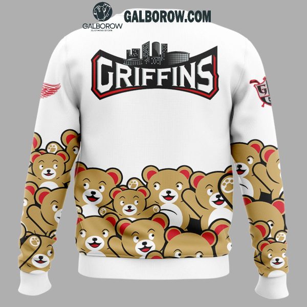 Grand Rapids Griffins 2024 Celebrating Teddy Toss Hoodie T-Shirt