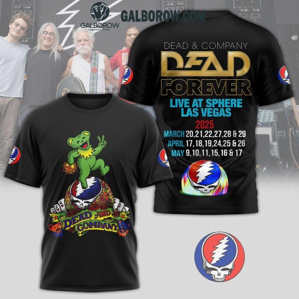 Grateful Dead And Company Forever 2025 Tour Celebration Fan Hoodie T-Shirt