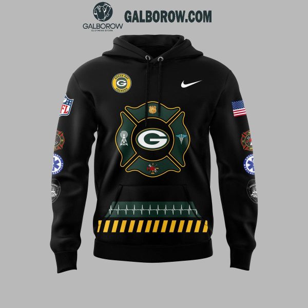 Green Bay Packers Honoring 2024 Firefighter Appreciation Night Hoodie T-Shirt