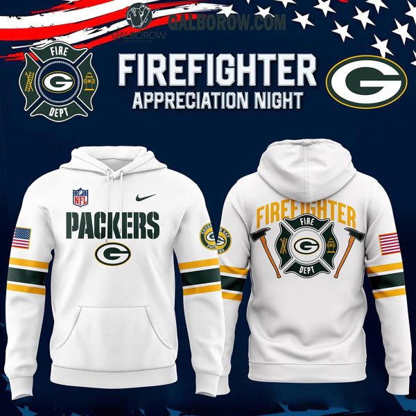 Green Bay Packers National 2024 Firefighter Appreciation Night Hoodie T-Shirt