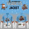 Fort Wayne Komets 2024 Winter Holidays Snoopy Peanuts Baseball Jacket