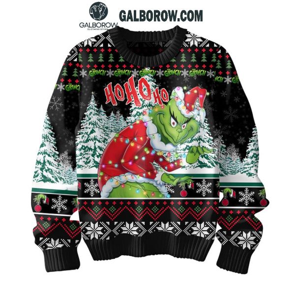 Grinch Ho Ho Ho Are Grinch Stealing Holly Jolly Christmas Ugly Sweater