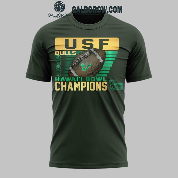 HAWAI’I BOWL CHAMPS USF Football Hoodie Tshirt