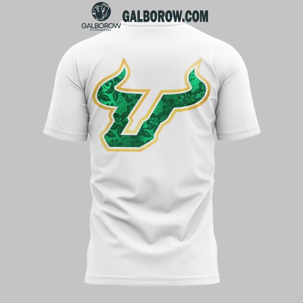 HAWAI’I BOWL CHAMPS USF Football White Hoodie T Shirt