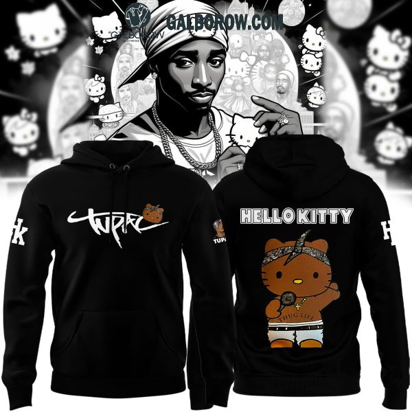 Hello Kitty Tupac Shakur Rap Legend 2024 Edition Hoodie T-Shirt