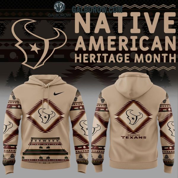 Houston Texans Football Honors Native American Heritage 2025 Hoodie T-Shirt