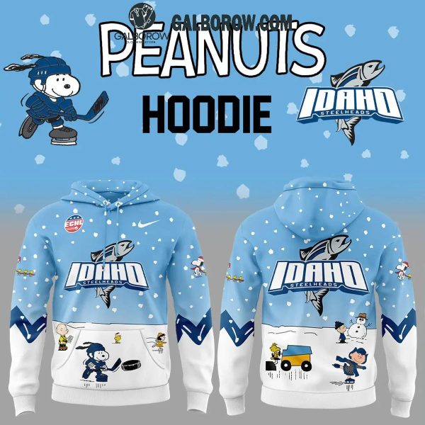 Idaho Steelheads 2024 Snoopy In Peanuts Holidays Hoodie T-Shirt