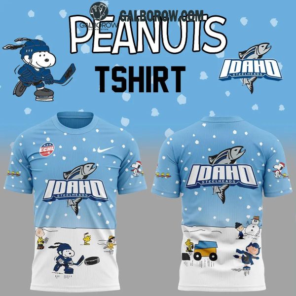 Idaho Steelheads 2024 Winter Snoopy Holidays Peanuts Hoodie T-Shirt