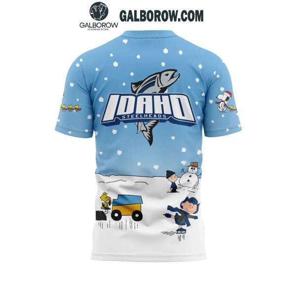 Idaho Steelheads 2024 Winter Snoopy Holidays Peanuts Hoodie T-Shirt