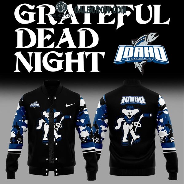 Idaho Steelheads Contribute For Grateful Dead 2025 Baseball Jacket