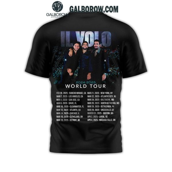 Il Volo World Tour 2025 The Celebrating Time Hoodie T-Shirt