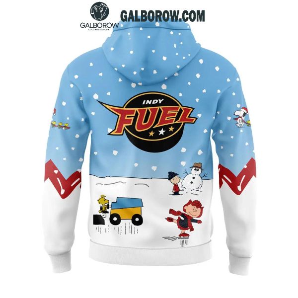 Indy Fuel 2024 Snoopy In Peanuts Holidays Hoodie T-Shirt