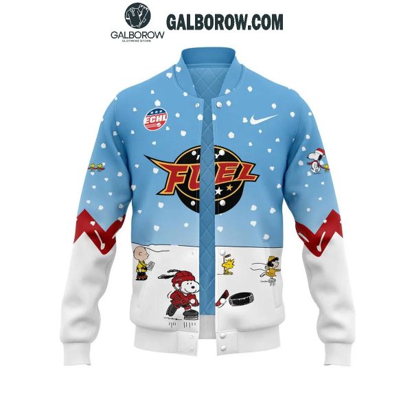 Indy Fuel 2024 Winter Holidays Snoopy Peanuts Baseball Jacket