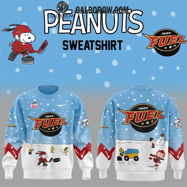 Indy Fuel 2024 Winter Snoopy Holidays Peanuts Sweatshirt Hoodie T-Shirt