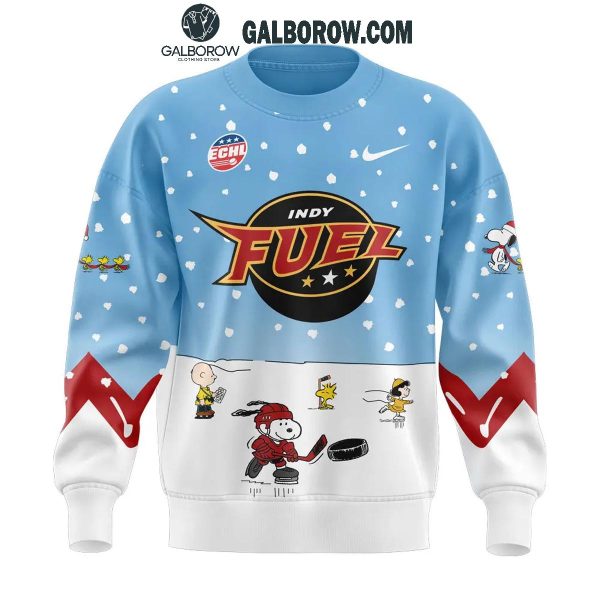 Indy Fuel 2024 Winter Snoopy Holidays Peanuts Sweatshirt Hoodie T-Shirt