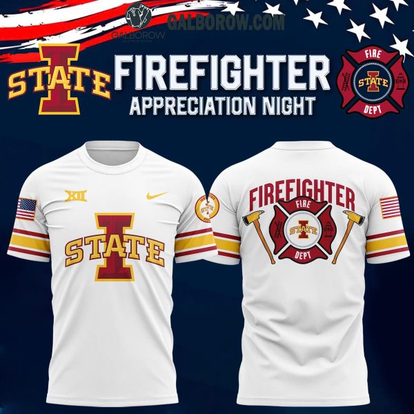 Iowa State Cyclones Not Forget 2024 Firefighter Appreciation Night Hoodie T-Shirt