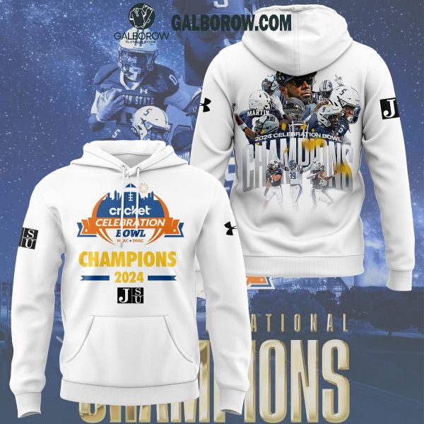 Jackson State Tigers Celebration Bowl Champions Let’s Go 2024 Hoodie T-Shirt