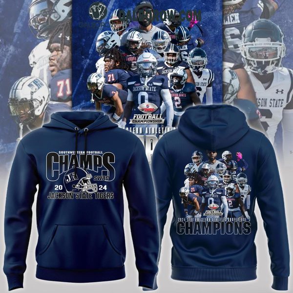 Jackson State Tigers Champions 2024 Let’s Celebrate Hoodie T-Shirt