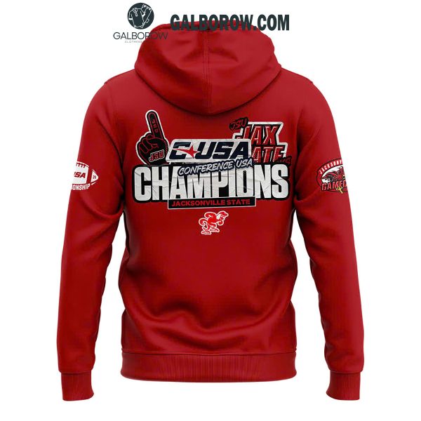 Jacksonville State Gamecocks Champions Of 2024 C USA Hoodie T-Shirt