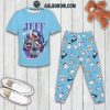 Ohio State Buckeyes This Girl Loves Buckeyes True Love Fleece Pajamas Set