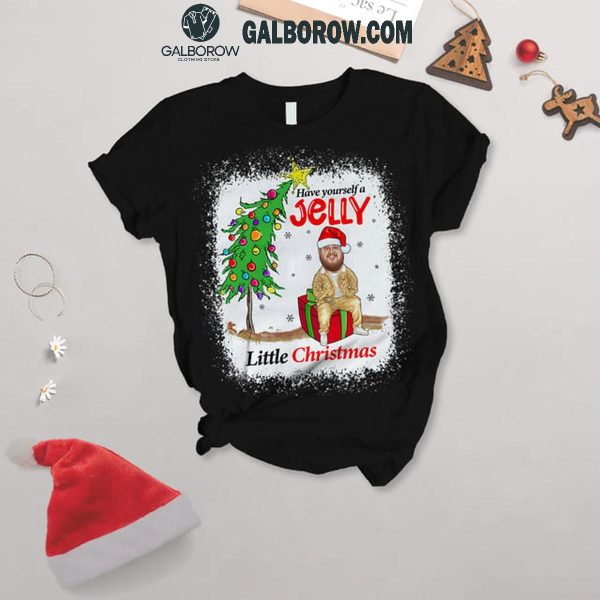 Jelly Roll Have Yourself A Jelly Little Christmas 2024 Fleece Pajamas Set