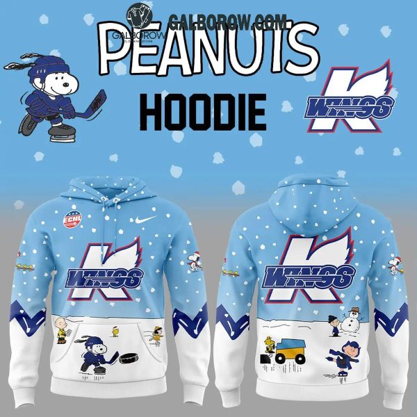 Kalamazoo Wings 2024 Snoopy In Peanuts Holidays Hoodie T-Shirt