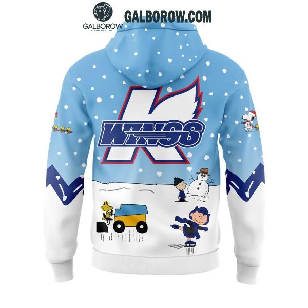 Kalamazoo Wings 2024 Snoopy In Peanuts Holidays Hoodie T-Shirt