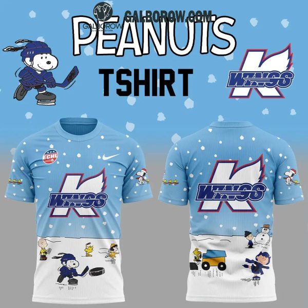 Kalamazoo Wings 2024 Winter Snoopy Holidays Peanuts Sweatshirt Hoodie T-Shirt