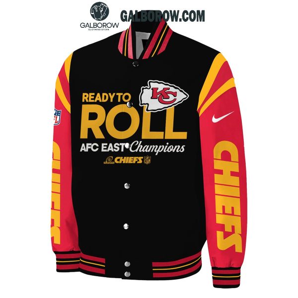 Kansas City Chiefs 2024 AFC West Champions 9 Years Straight Baseball Jacket