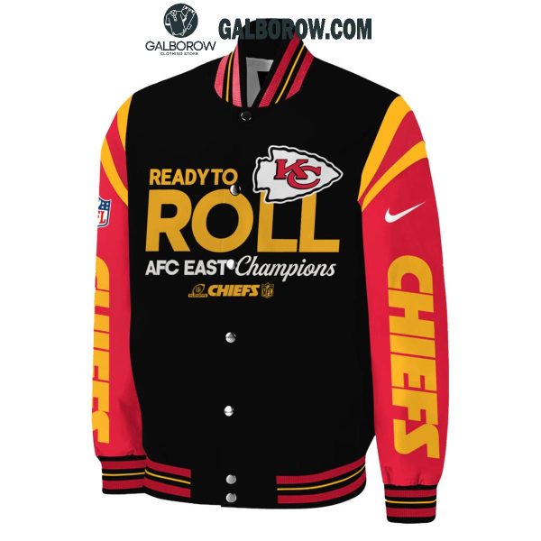 Kansas City Chiefs AFC West Champions Ninth Years In A Row 2024 Baseball Jacket