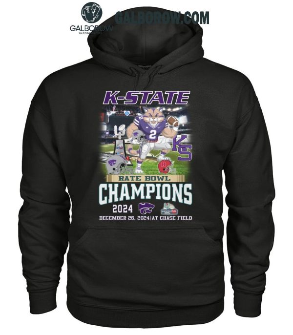 Kansas State Rate Bowl Champions 2024 T Shirt