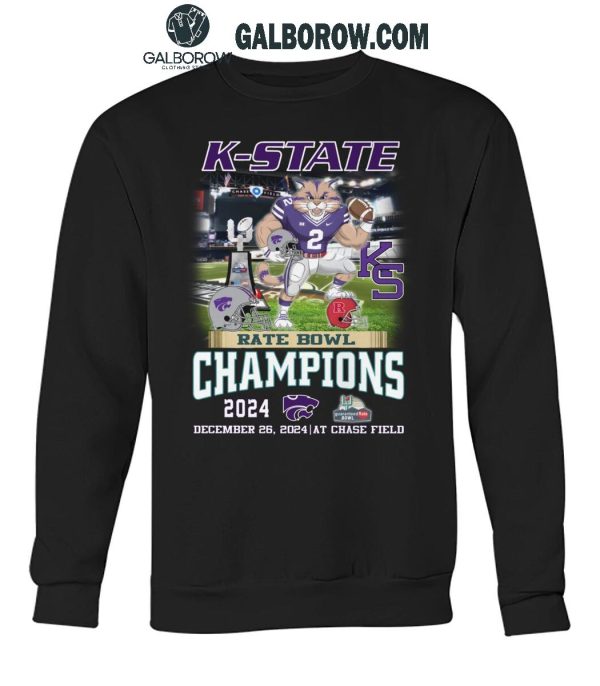 Kansas State Rate Bowl Champions 2024 T Shirt