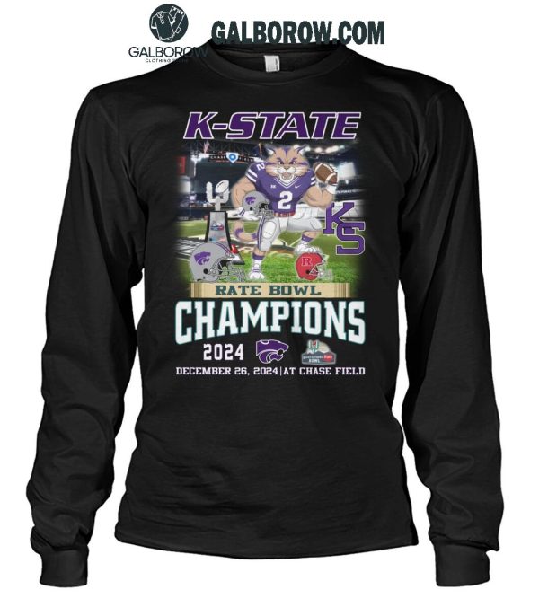 Kansas State Rate Bowl Champions 2024 T Shirt