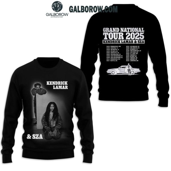 Kendrick Lamar And SZA Ready For 2025 Grand National Tour Hoodie T-Shirt